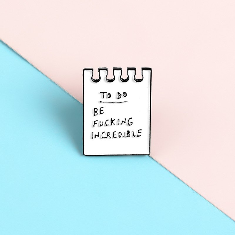 Trendy personality brooch