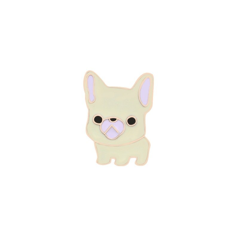 Cartoon cute dog brooch