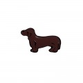 Cartoon cute dog brooch