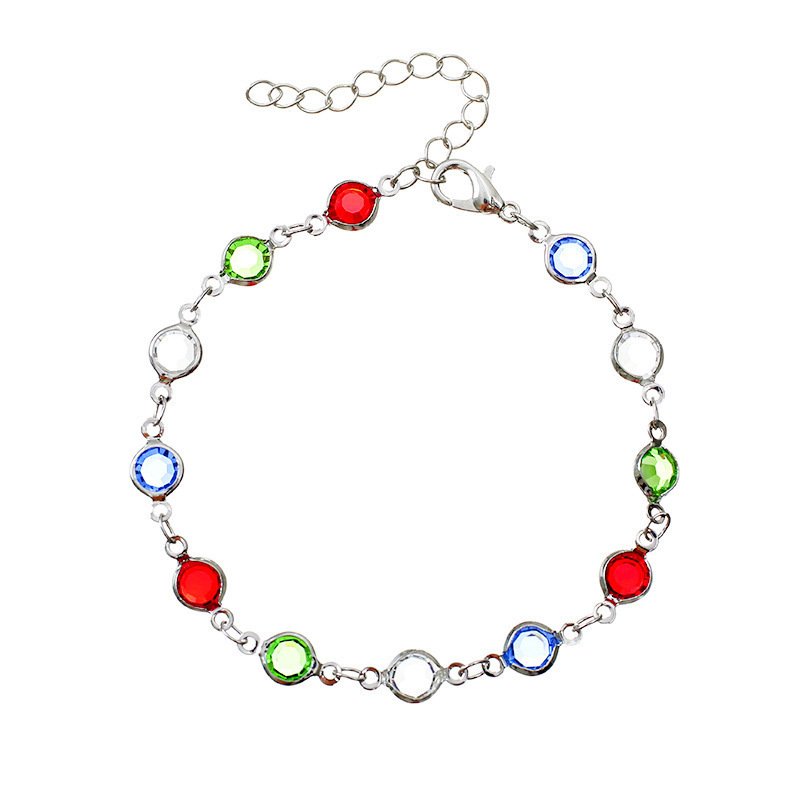 Colorful Acrylic Minimalist Bracelet For Women