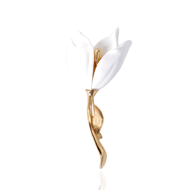 Simple Korean Tulip Brooch