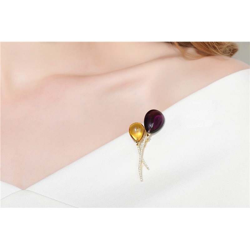 Confession balloon brooch