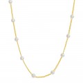 Titanium Steel Pearl Necklace For Women