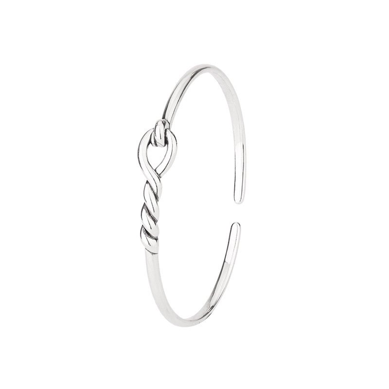 Knotted Bracelet Hollow-out Wrapped Design Simple And Stylish Versatile