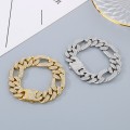 Stainless Steel Men's Necklace Bracelet Set