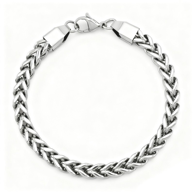 Hip-hop Personality Reversible Four-sided Bracelet