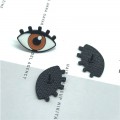 Cartoon colored eye Brooch