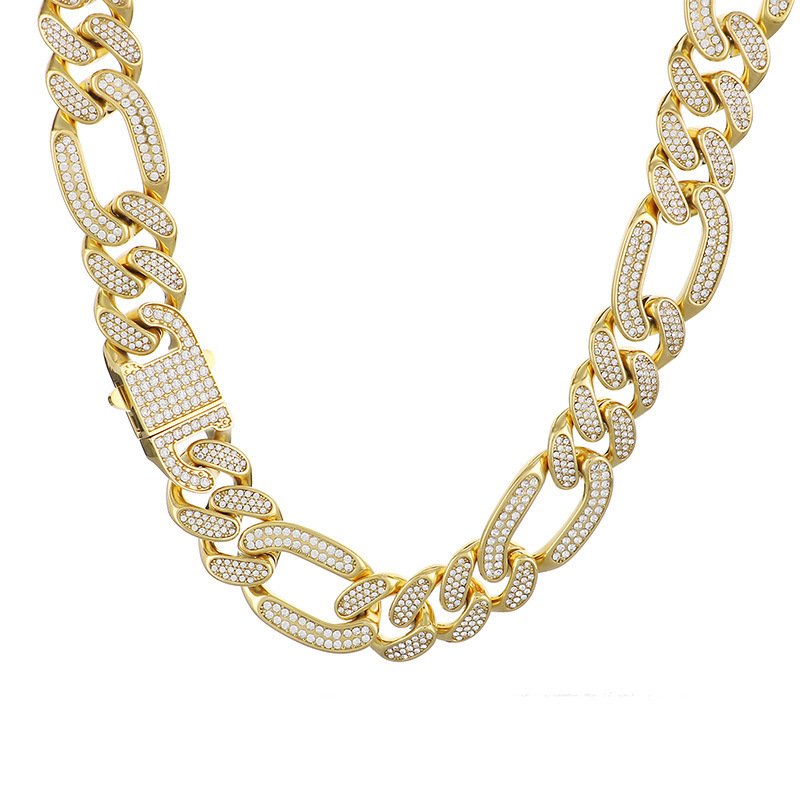 Stainless Steel Men's Necklace Bracelet Set