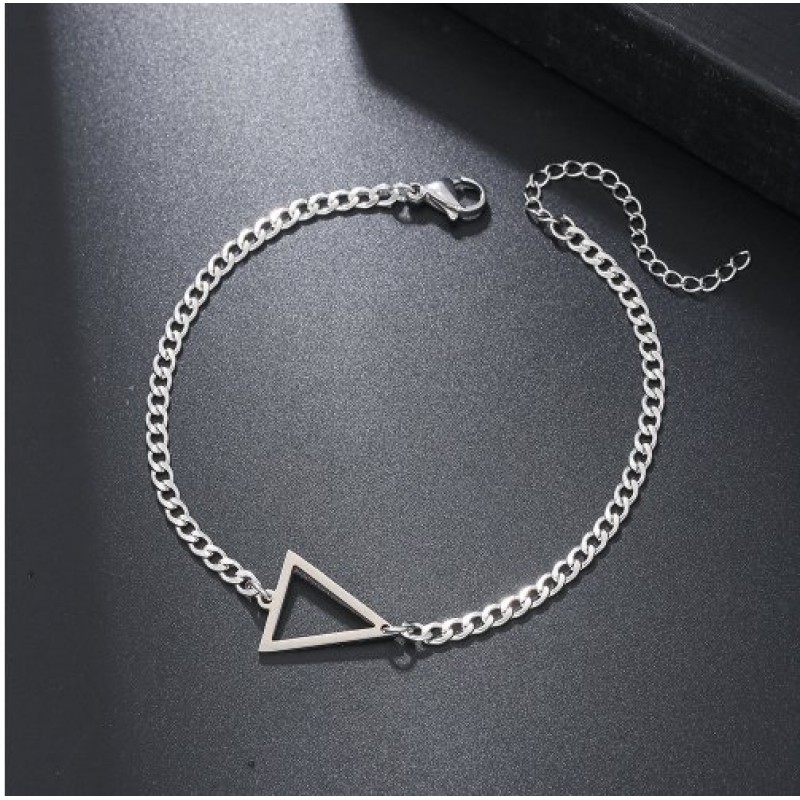 Fashionable Stainless Steel Cross Bracelet For Men
