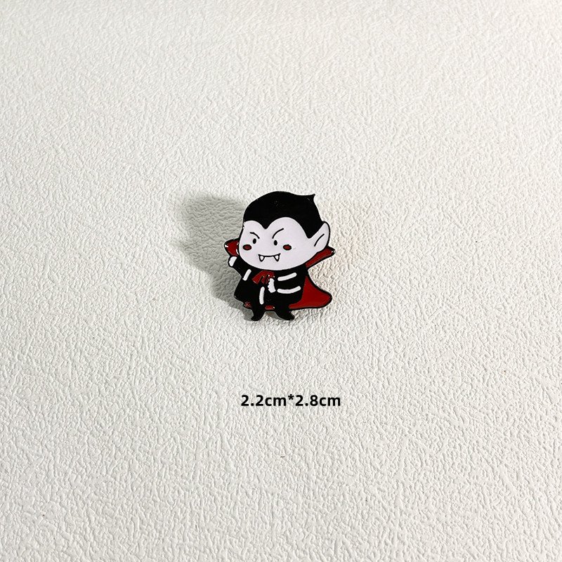 Halloween Cartoon Pumpkin Brooch