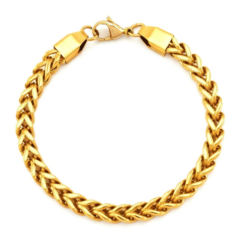 Hip-hop Personality Reversible Four-sided Bracelet